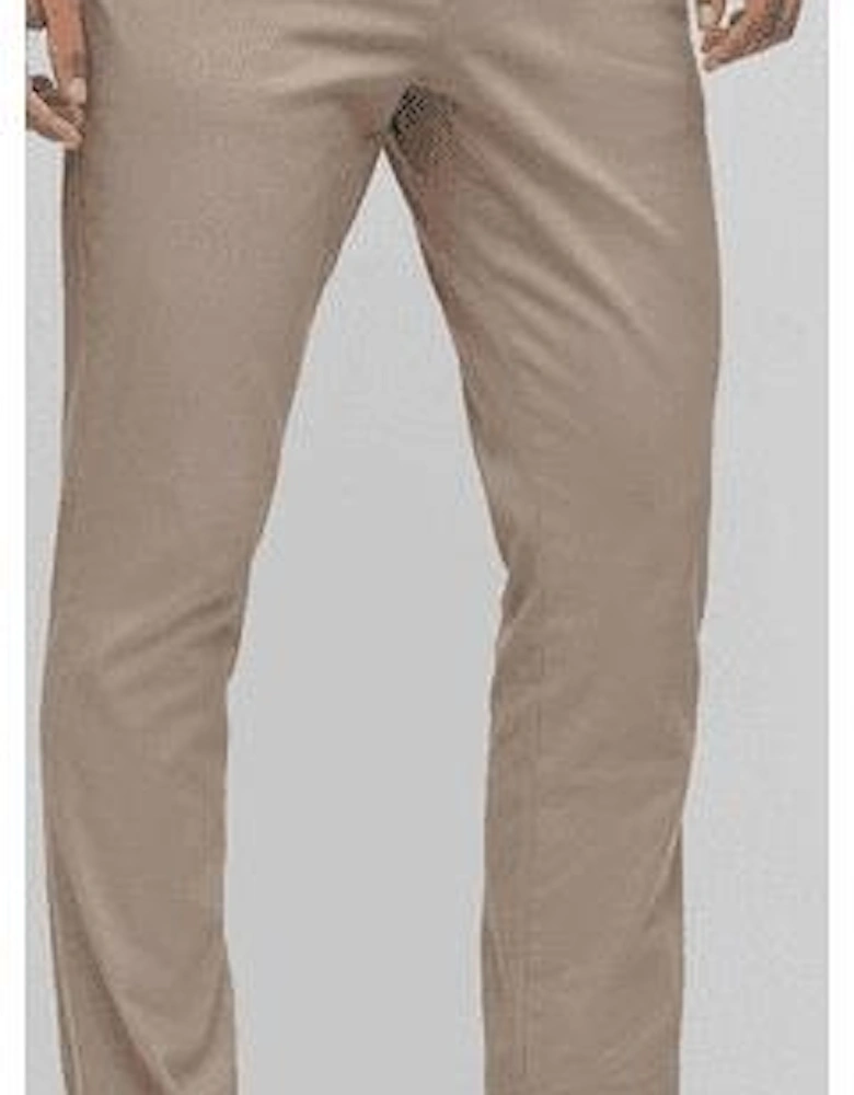Kaito-1 Beige Slim Fit Chino Trousers