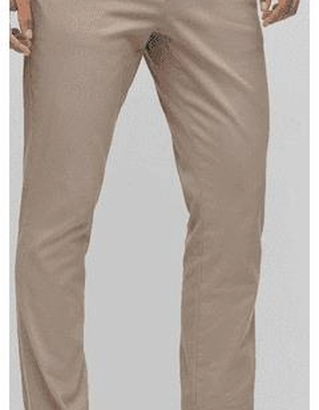 Kaito-1 Beige Slim Fit Chino Trousers