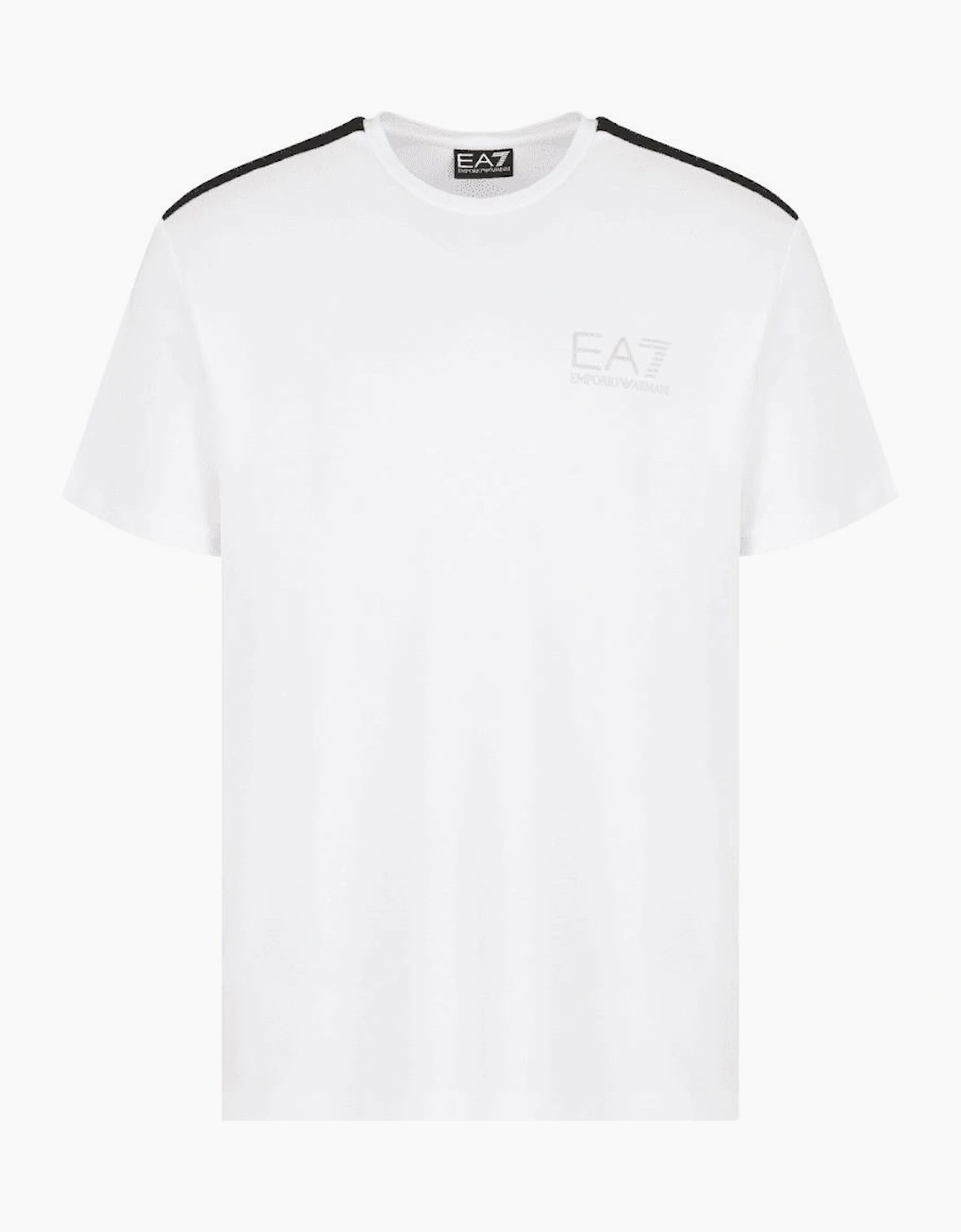 Gold Series Taped Shoulder White T-Shirt