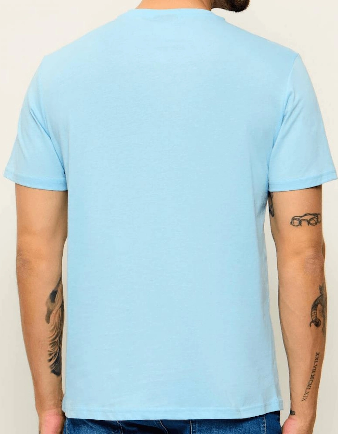 Slim Fit Sky Blue T-Shirt