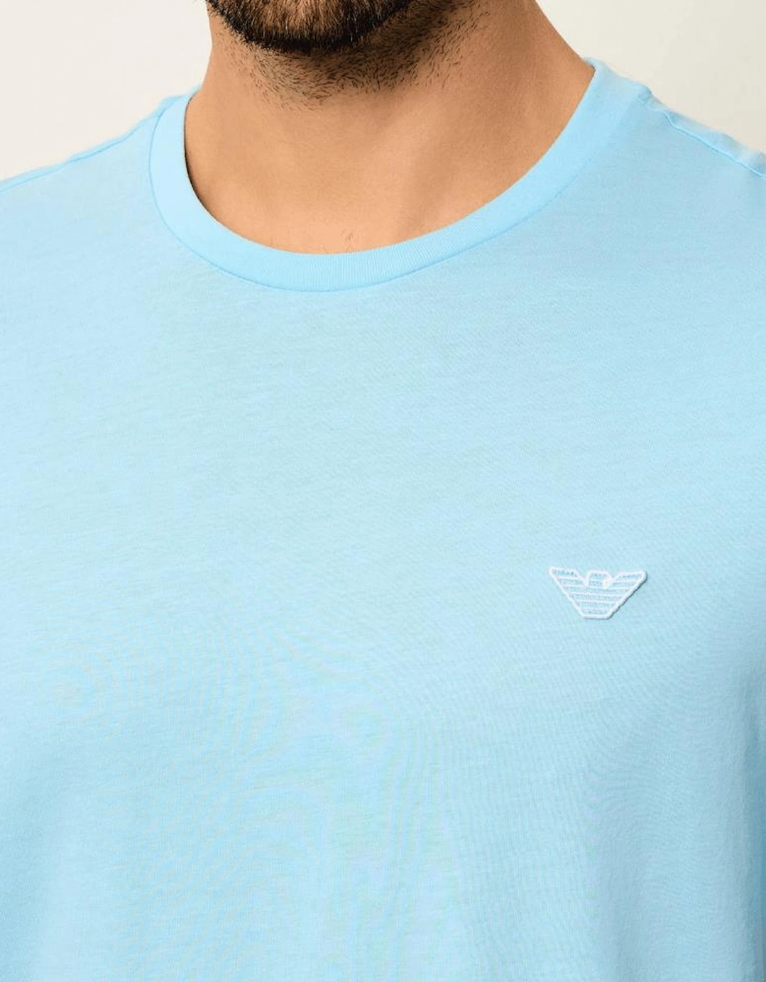 Slim Fit Sky Blue T-Shirt