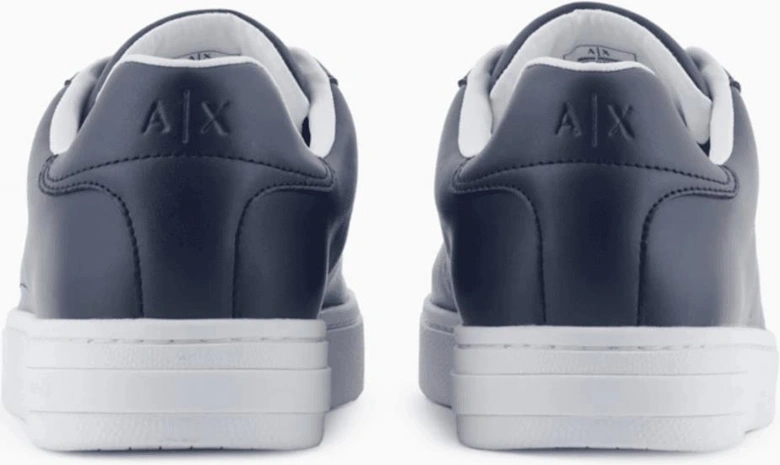 Leather Navy/White Sneaker Trainer