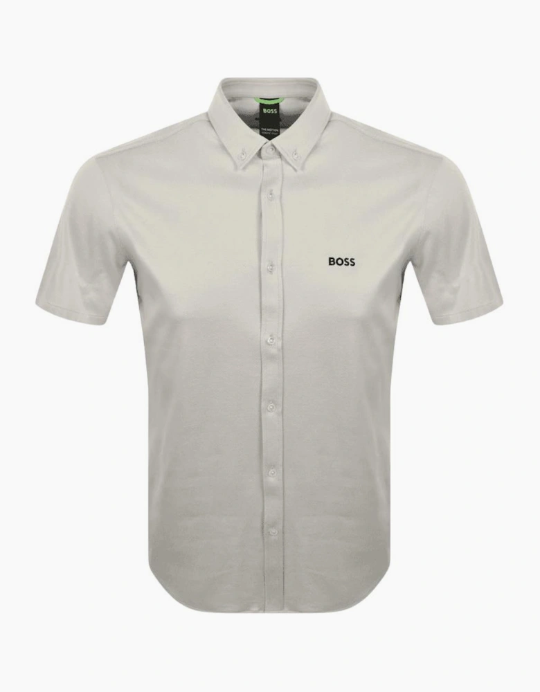 ST-Motion Beige Short Sleeve Shirt
