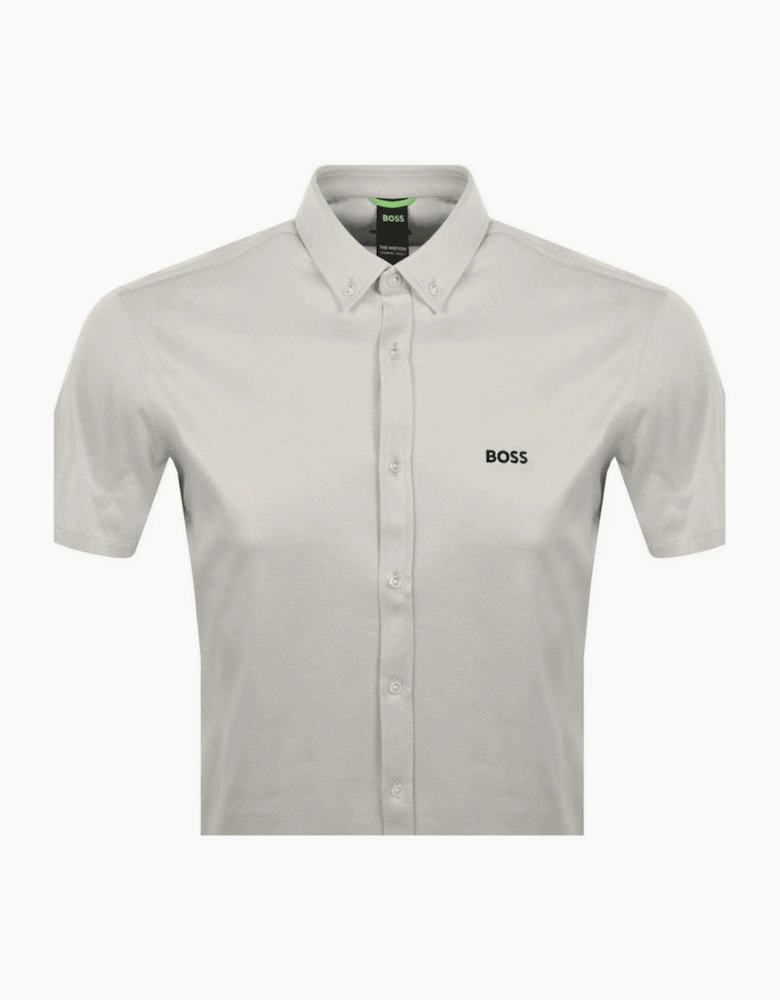 ST-Motion Beige Short Sleeve Shirt