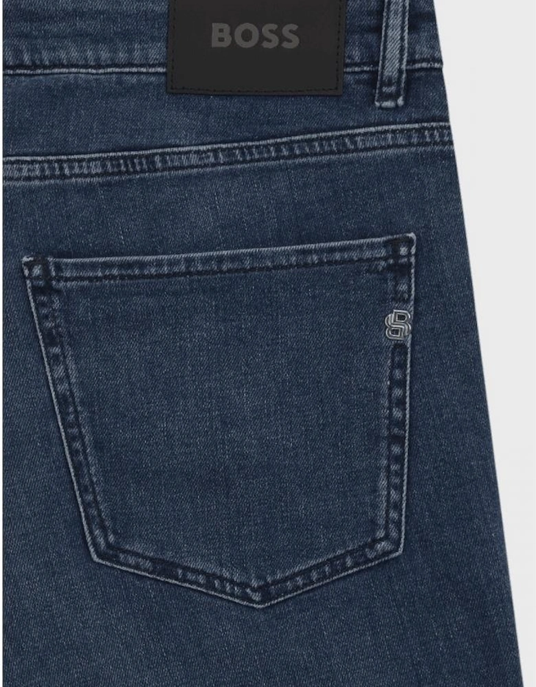 H-Delaware Slim Fit Modern Fit Blue Jeans