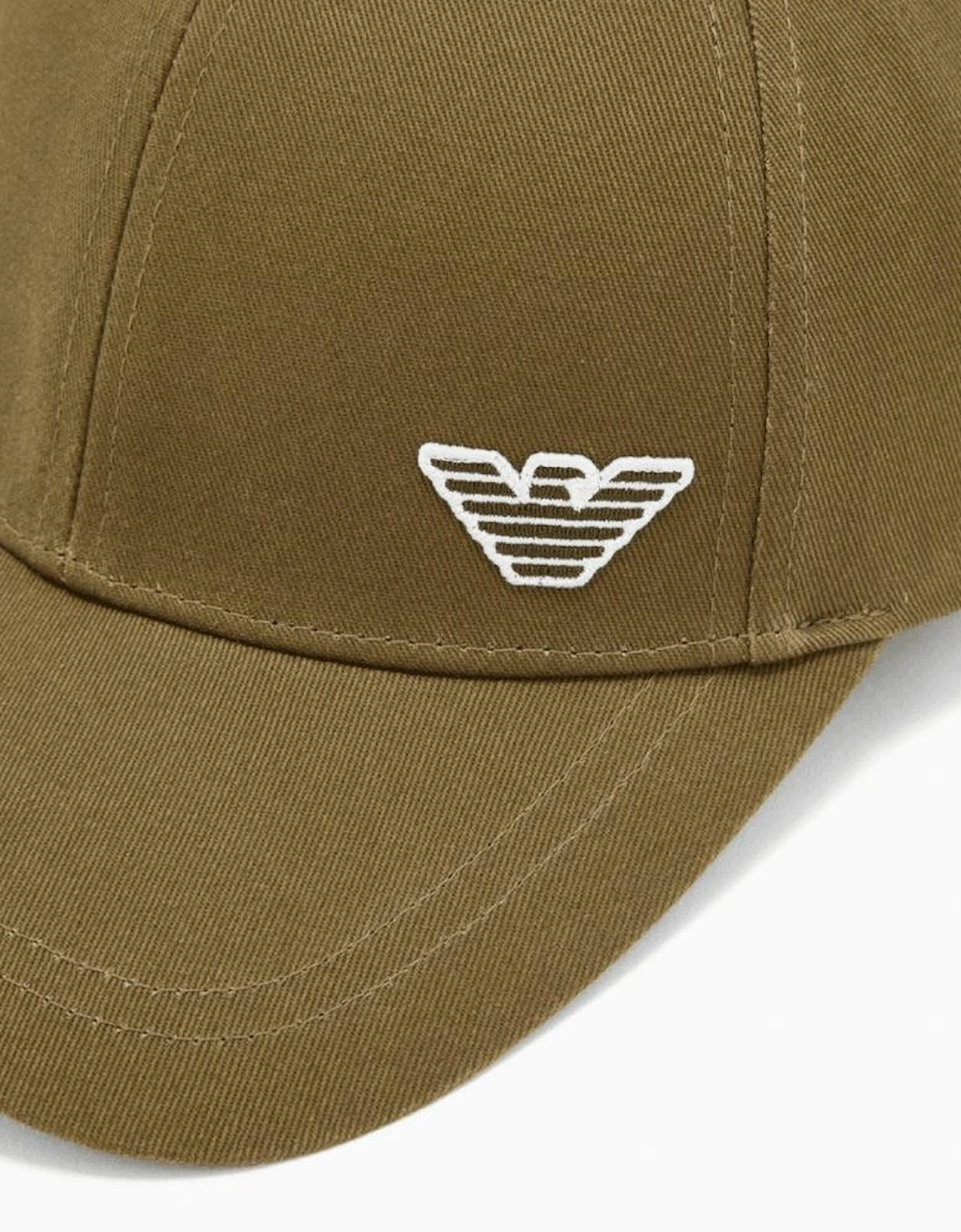 Embroidered Eagle Khaki Cap