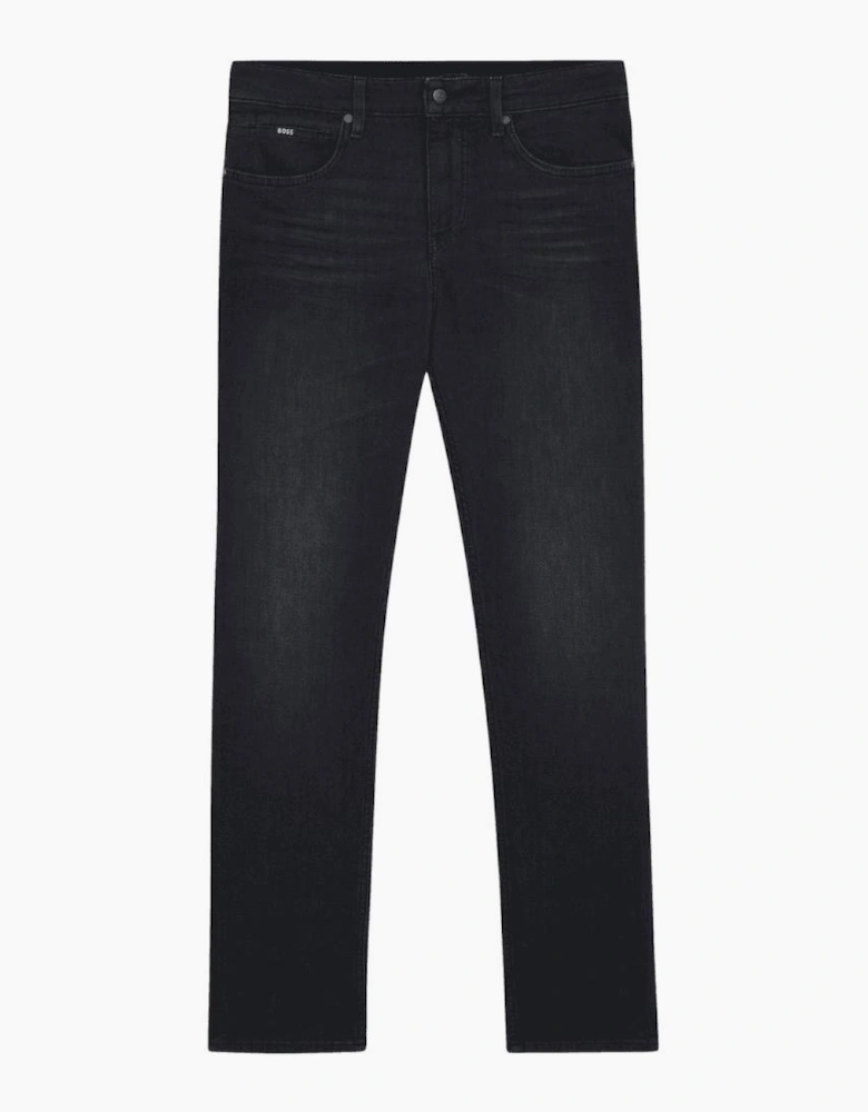 H-Delaware Slim Fit Cashmere Touch Charcoal Grey Jeans