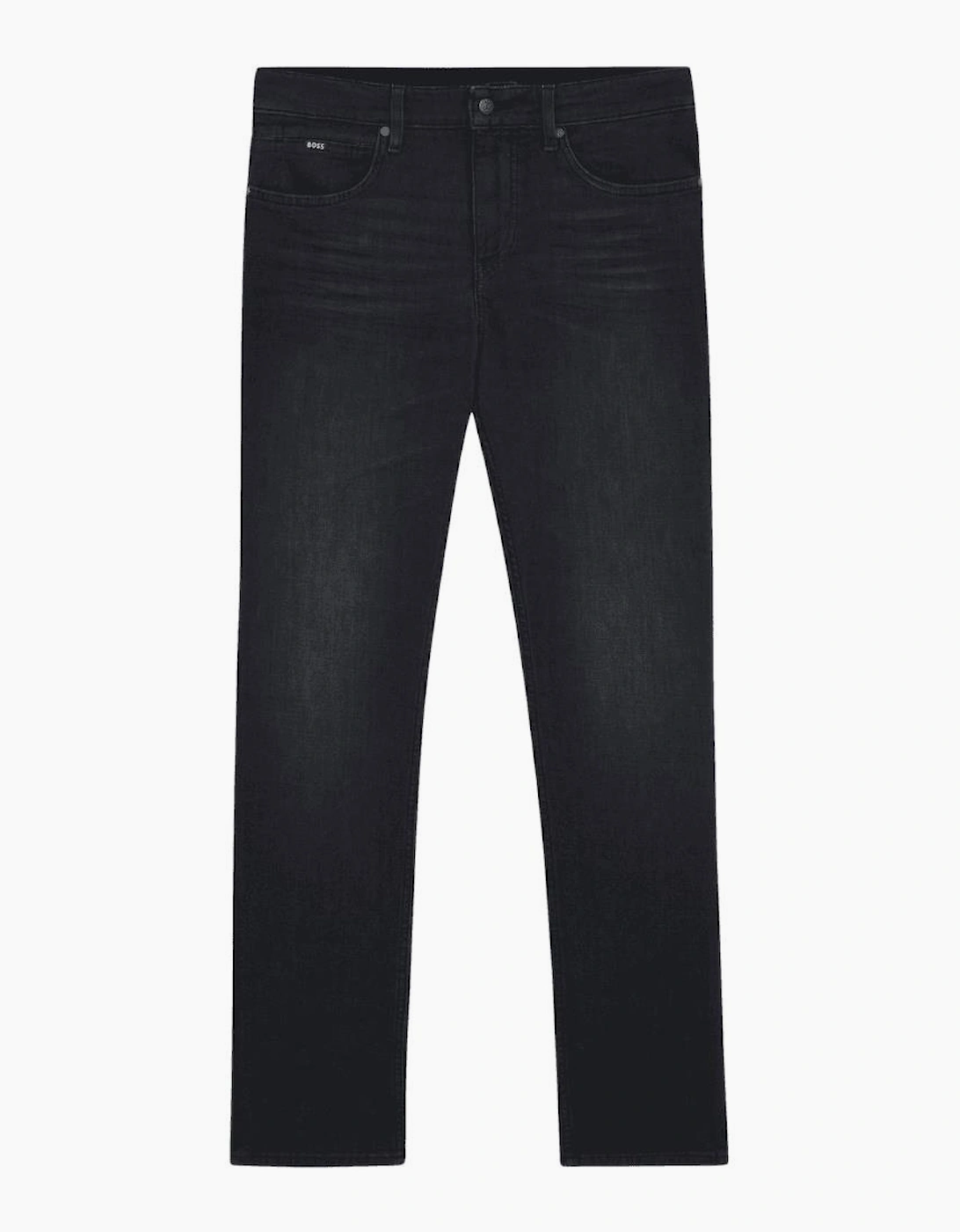 H-Delaware Slim Fit Cashmere Touch Charcoal Grey Jeans