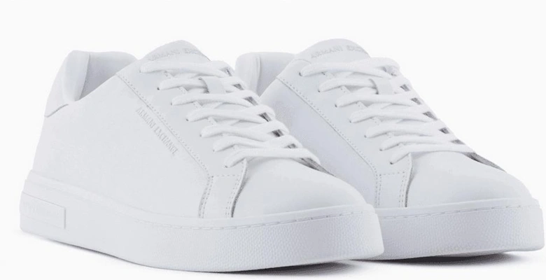 Leather White Sneaker Trainer