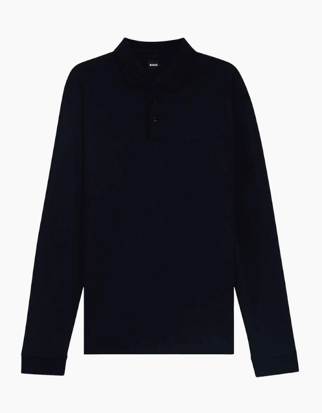 Pado 30 Long Sleeve Navy Blue Polo Shirt