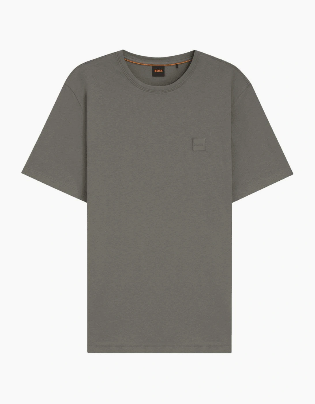 Tales Cotton Relaxed Fit Grey/Green T-Shirt