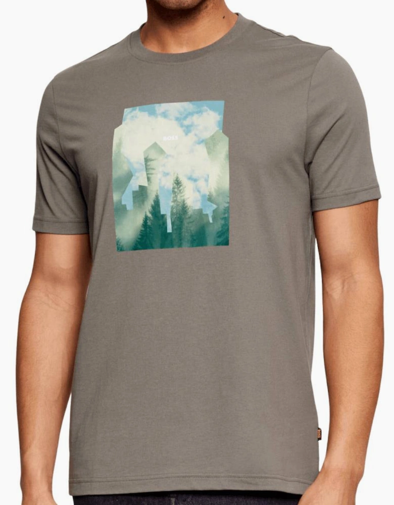 Te_Cover City Logo Grey/Green T-Shirt