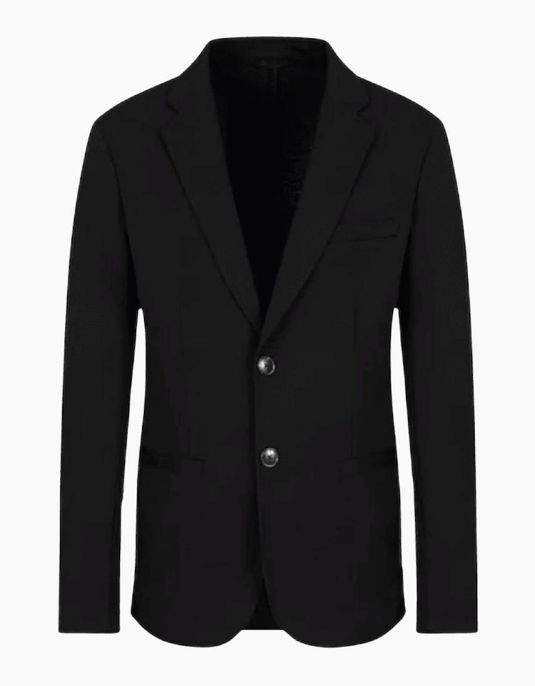 Technical Fabric Nylon Black Blazer