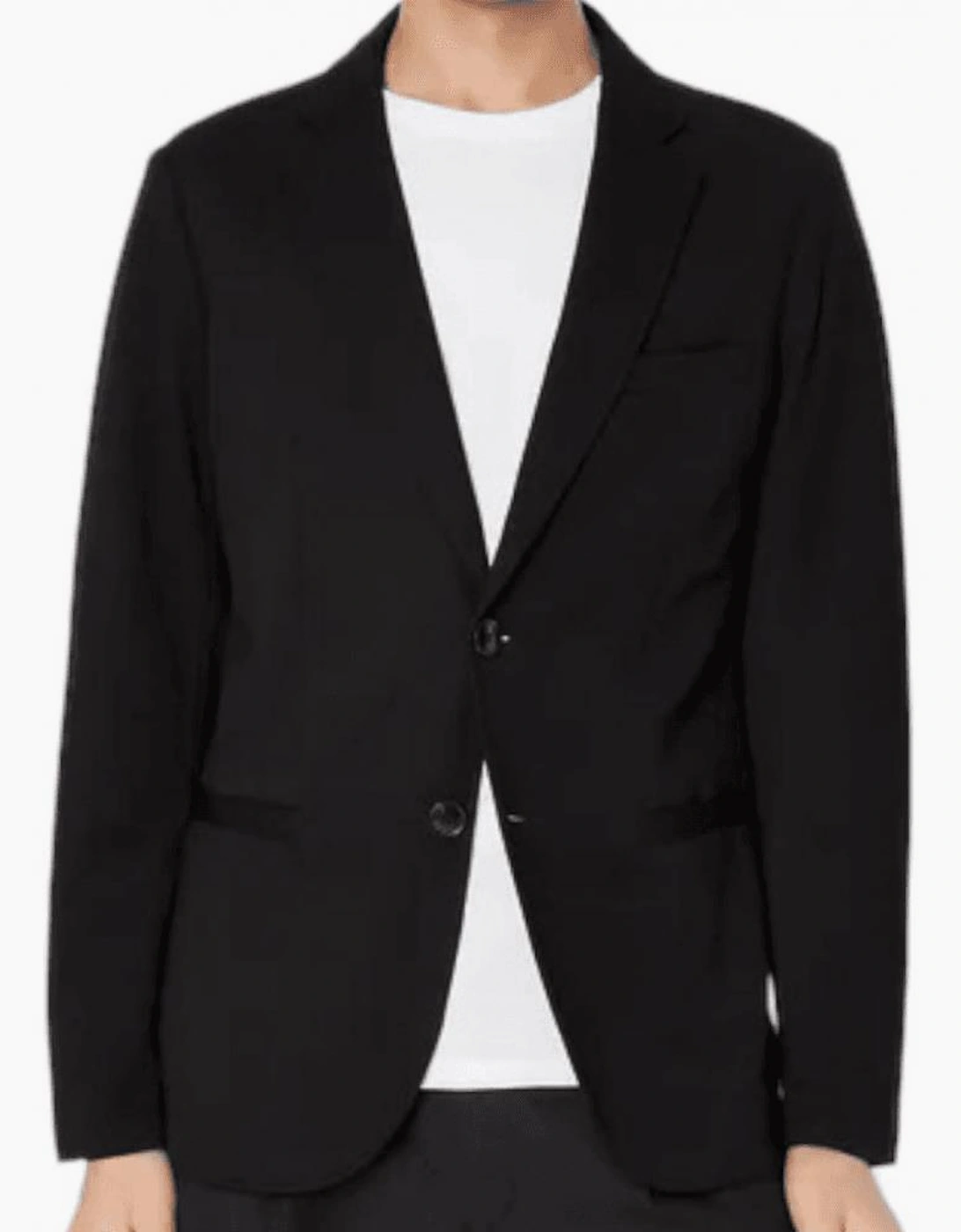 Technical Fabric Nylon Black Blazer