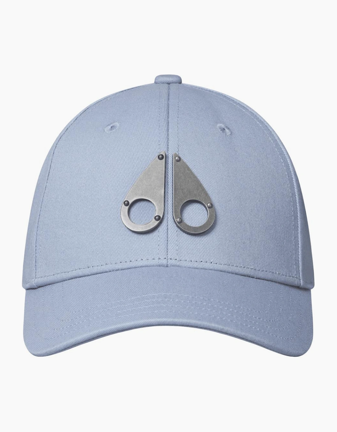 Cotton Metal Icon Logo Sky Blue Cap