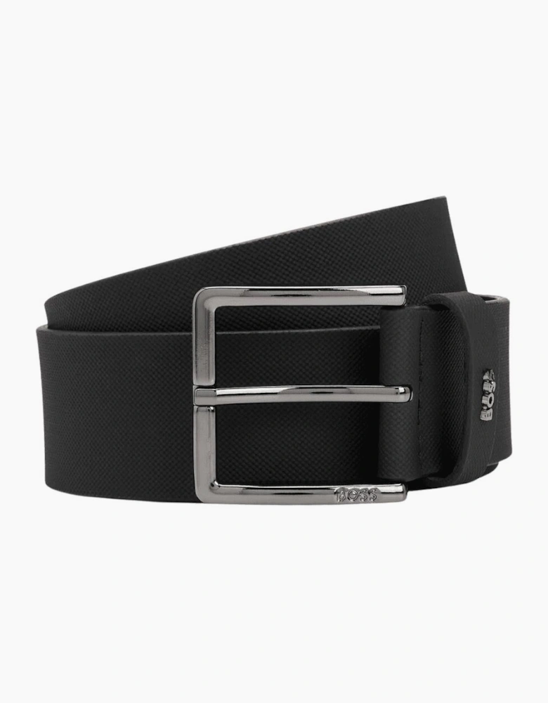 Ther-D-Boss Leather Black Belt