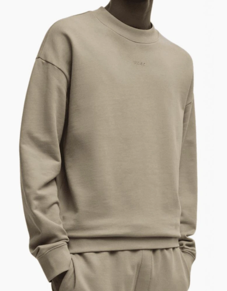 Dapocrew Relaxed Fit Brown Sweatshirt