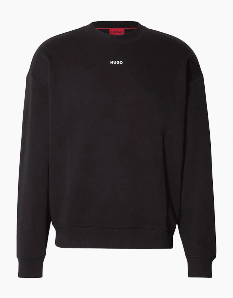 Dapocrew Relaxed Fit Black Sweatshirt