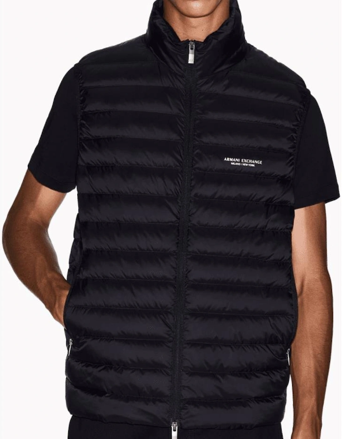 Full Zip Fine Padded Gilet