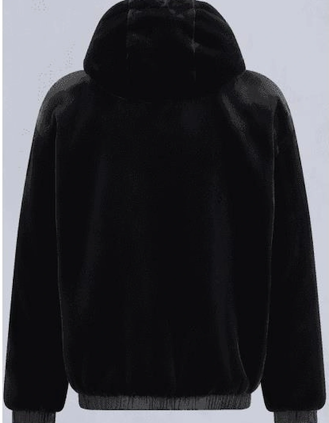 Borden Reversible Bunny Black Jacket
