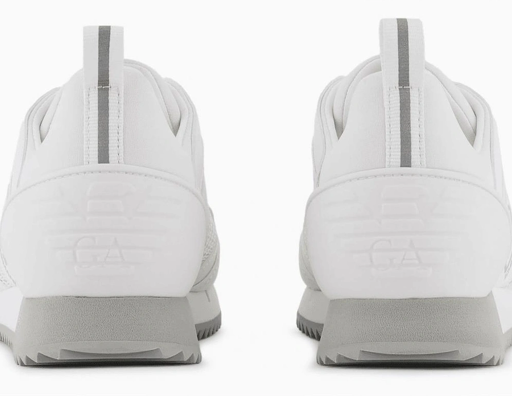 White Mesh Sneaker Trainer