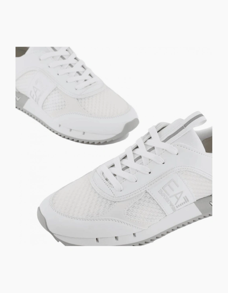 White Mesh Sneaker Trainer