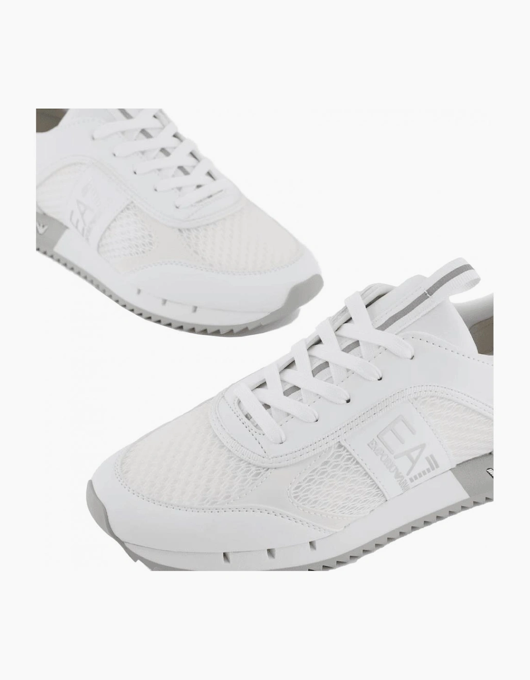 White Mesh Sneaker Trainer