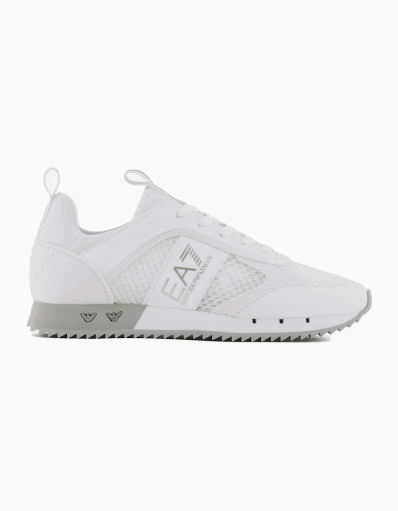 White Mesh Sneaker Trainer