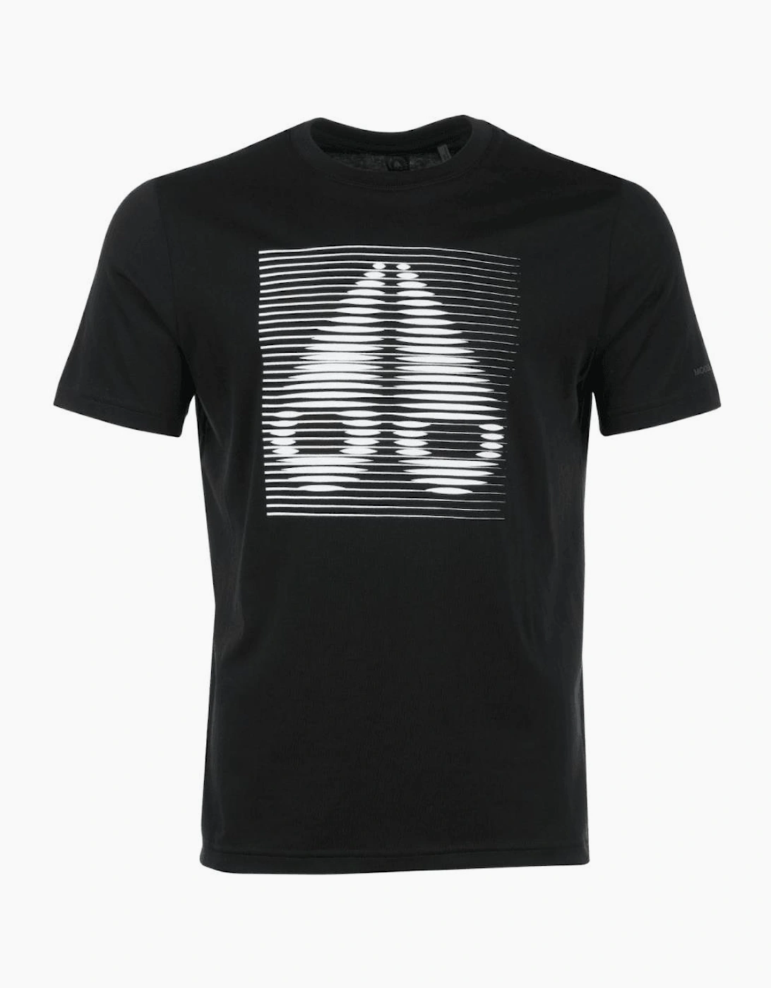 Moose Knuckles Moose Knuckles Men's Raydaze Graphic Logo Black T-Shirt