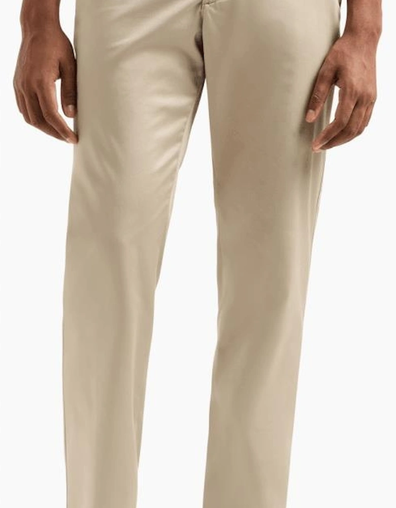 Slim Fit Beige Chino Trouser