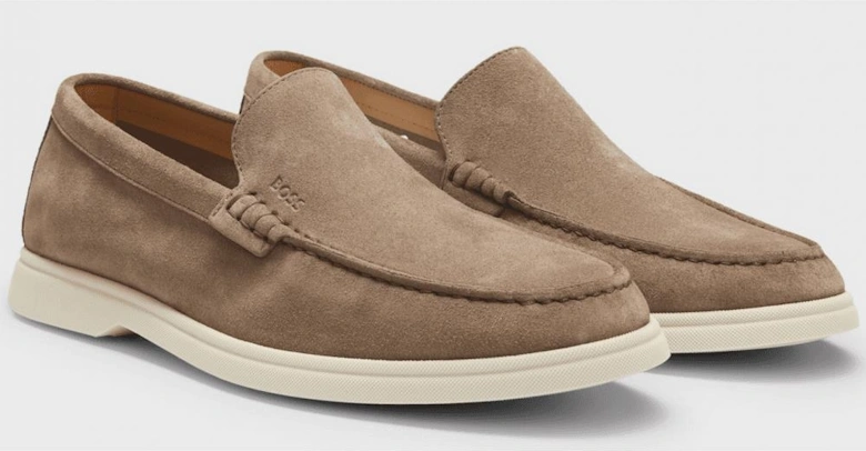 Sienne Moccasin Suede Brown Loafers