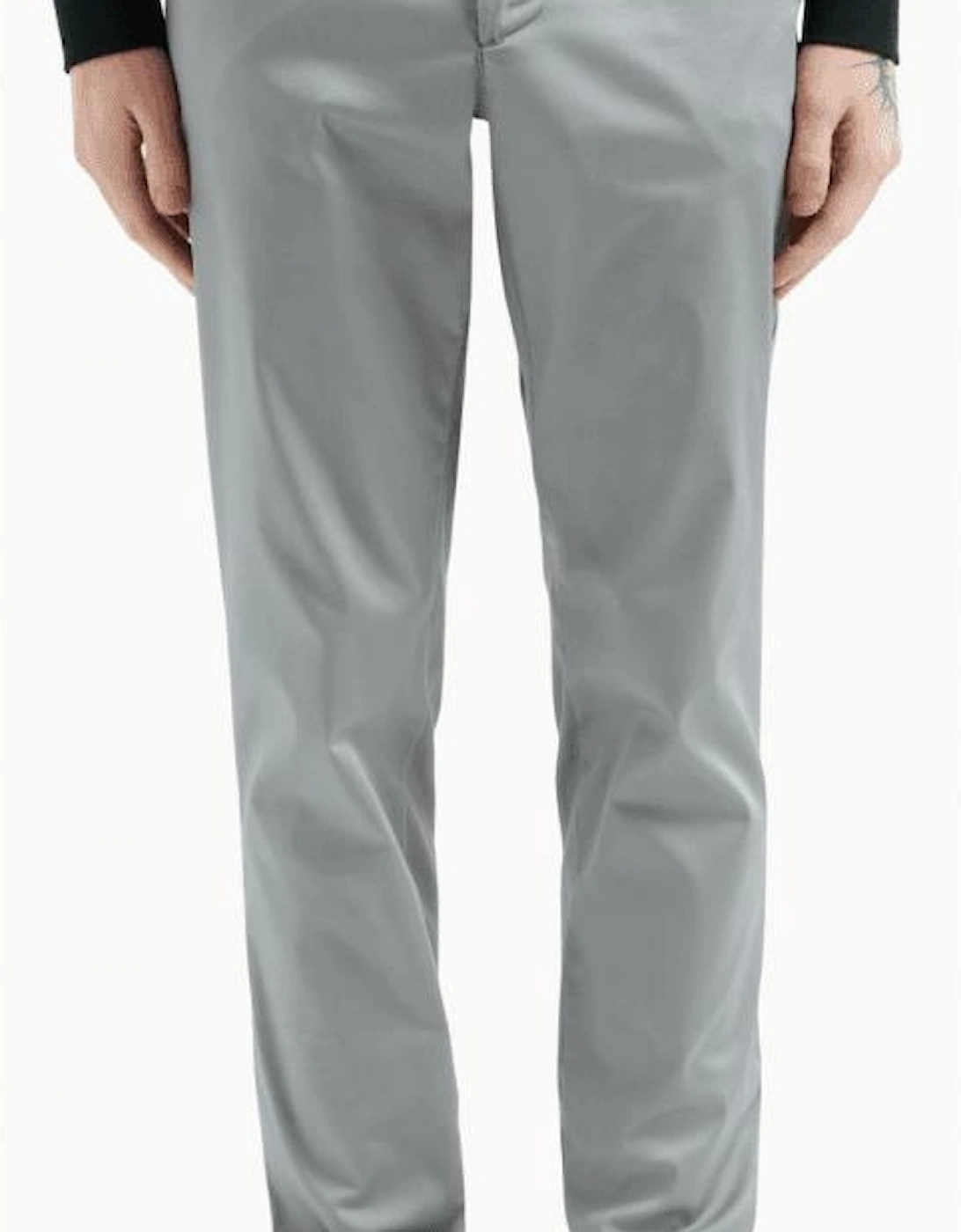 Slim Fit Grey Chino Trouser