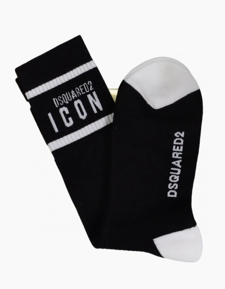 Cotton Black Socks