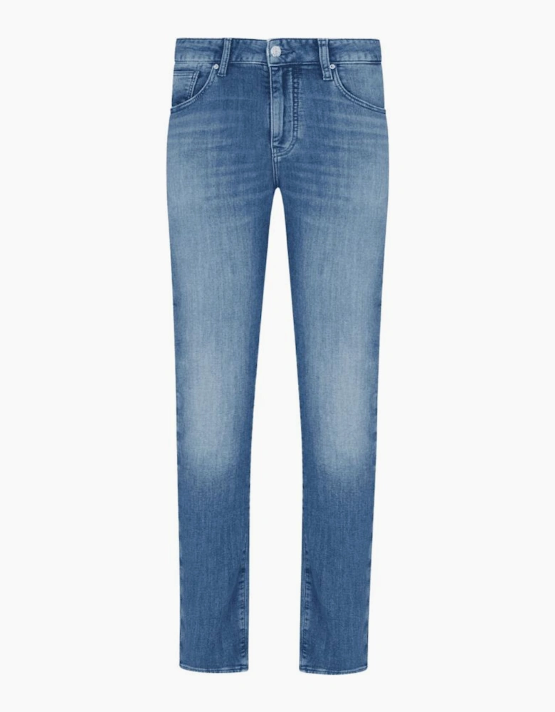 Skinny Fit Blue Jeans