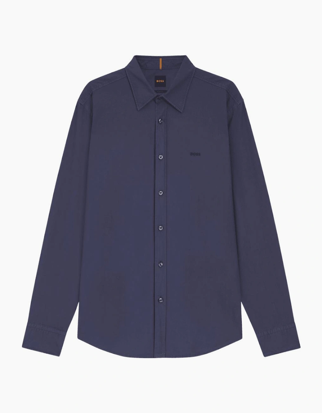 Relegant Cotton Regular Fit Blue Shirt