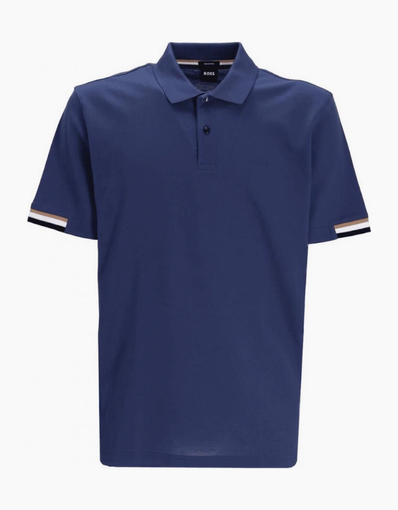 Parlay 147 Slim Fit Navy Polo Shirt