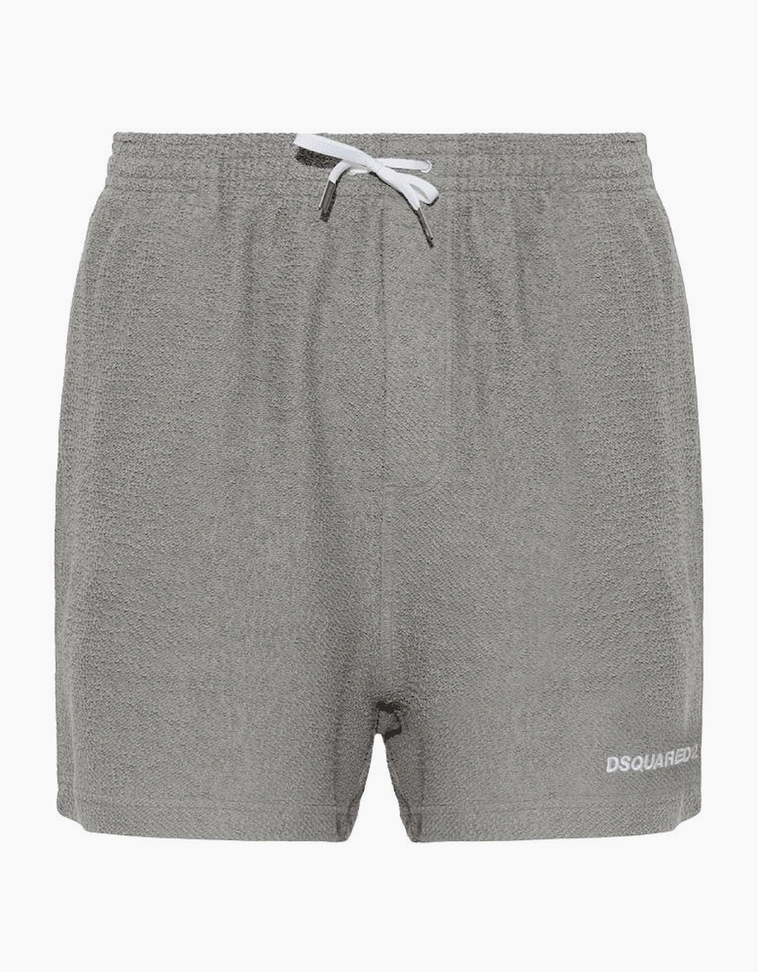 Grey Fleece Towel Shorts