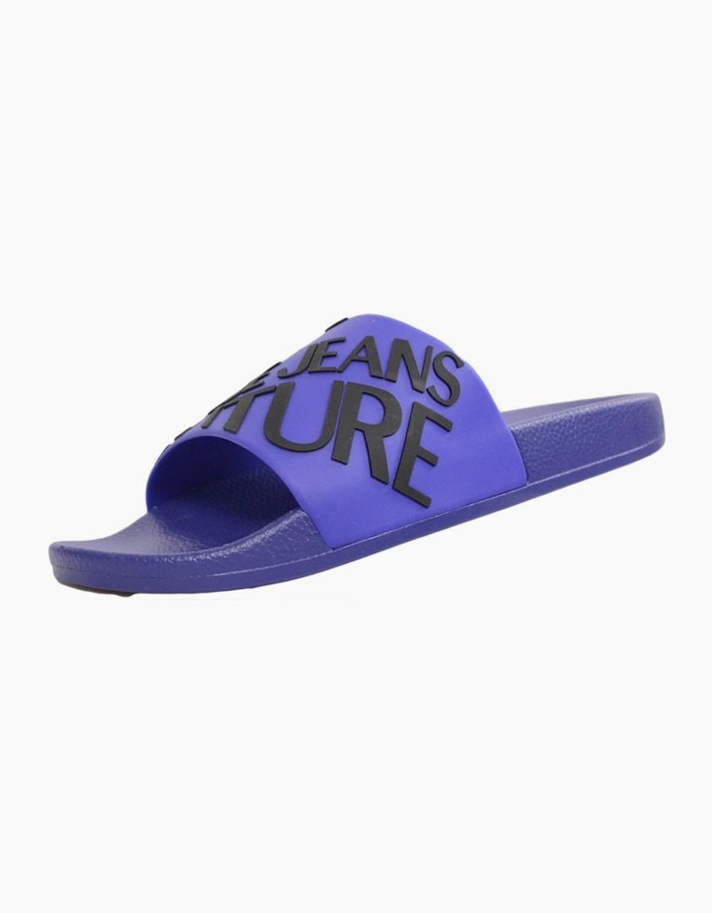 Jeans Couture Rubber Blue Slider