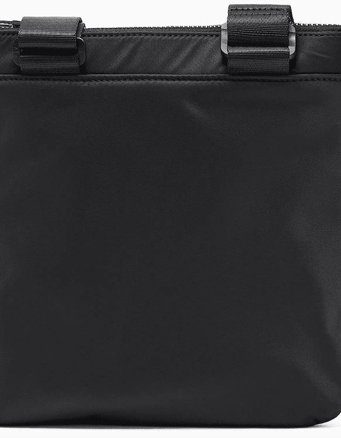 Nylon Icon Logo Black Side Bag