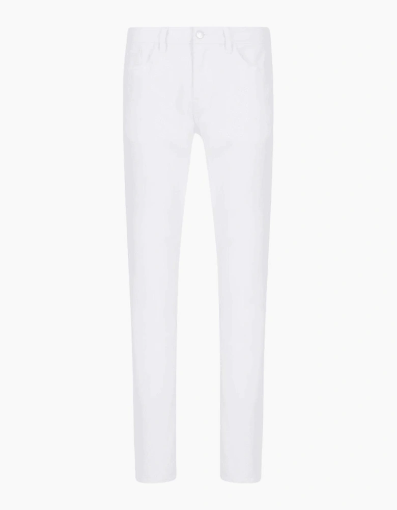 Skinny Fit White Jeans