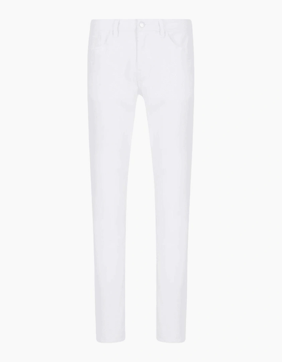 Skinny Fit White Jeans