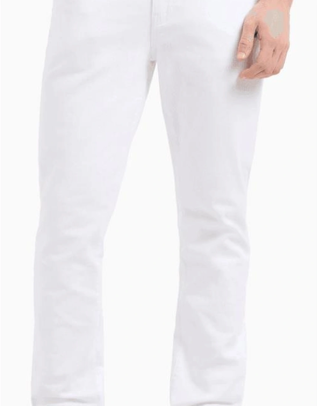 Skinny Fit White Jeans
