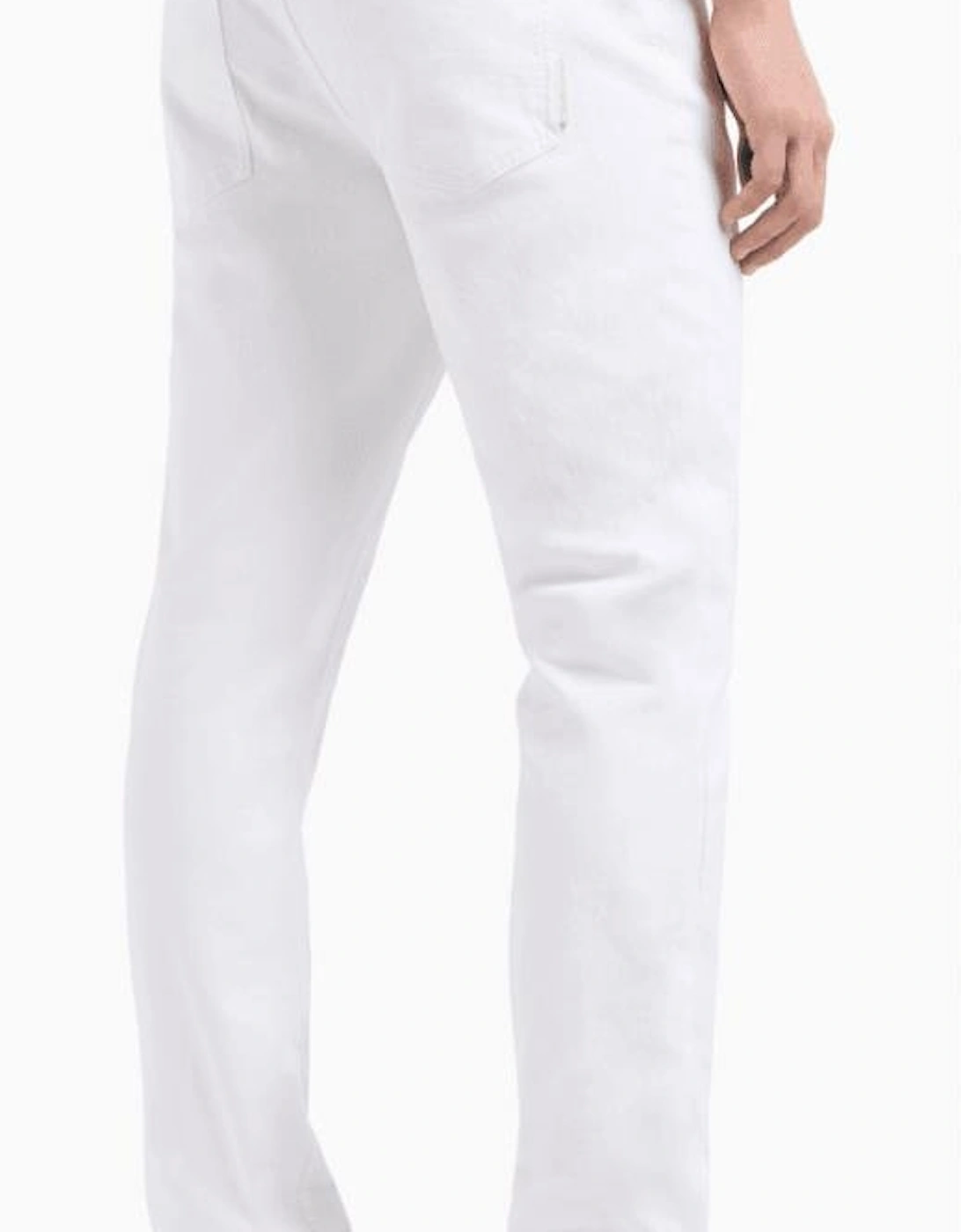 Skinny Fit White Jeans