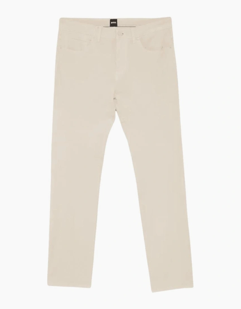 H-Delaware5 Slim Fit Lightweight Beige Trousers