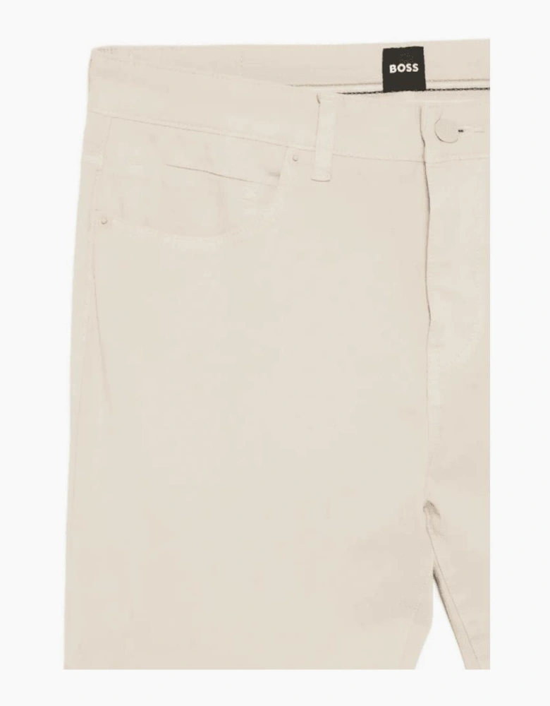 H-Delaware5 Slim Fit Lightweight Beige Trousers