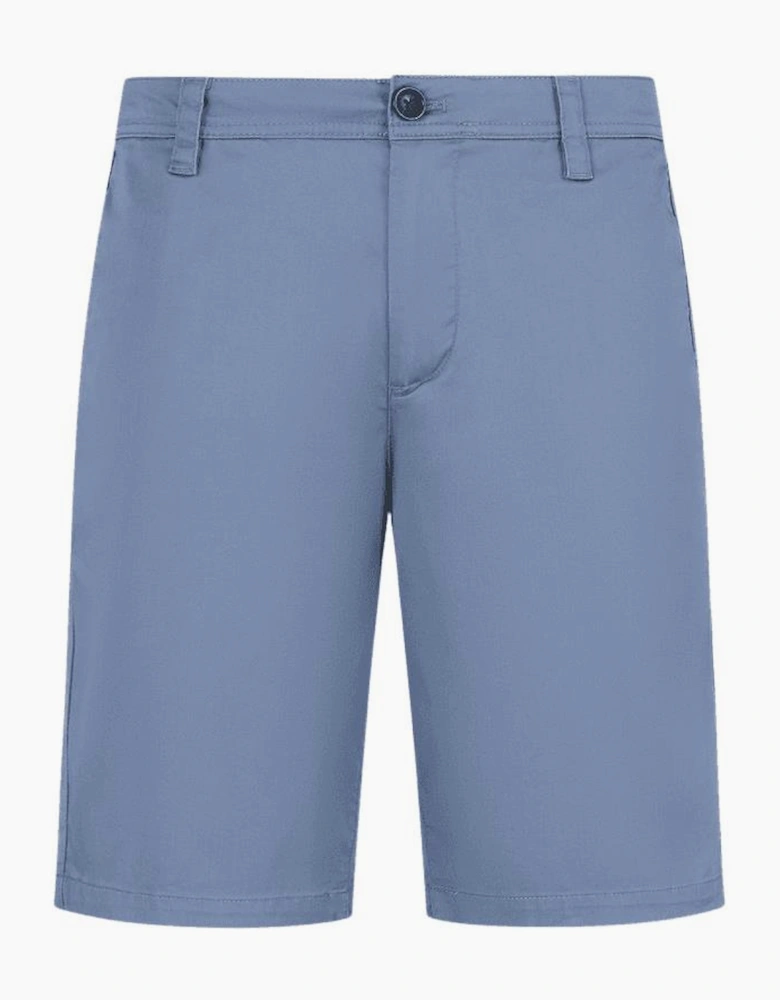 Cotton Blue Chino Shorts