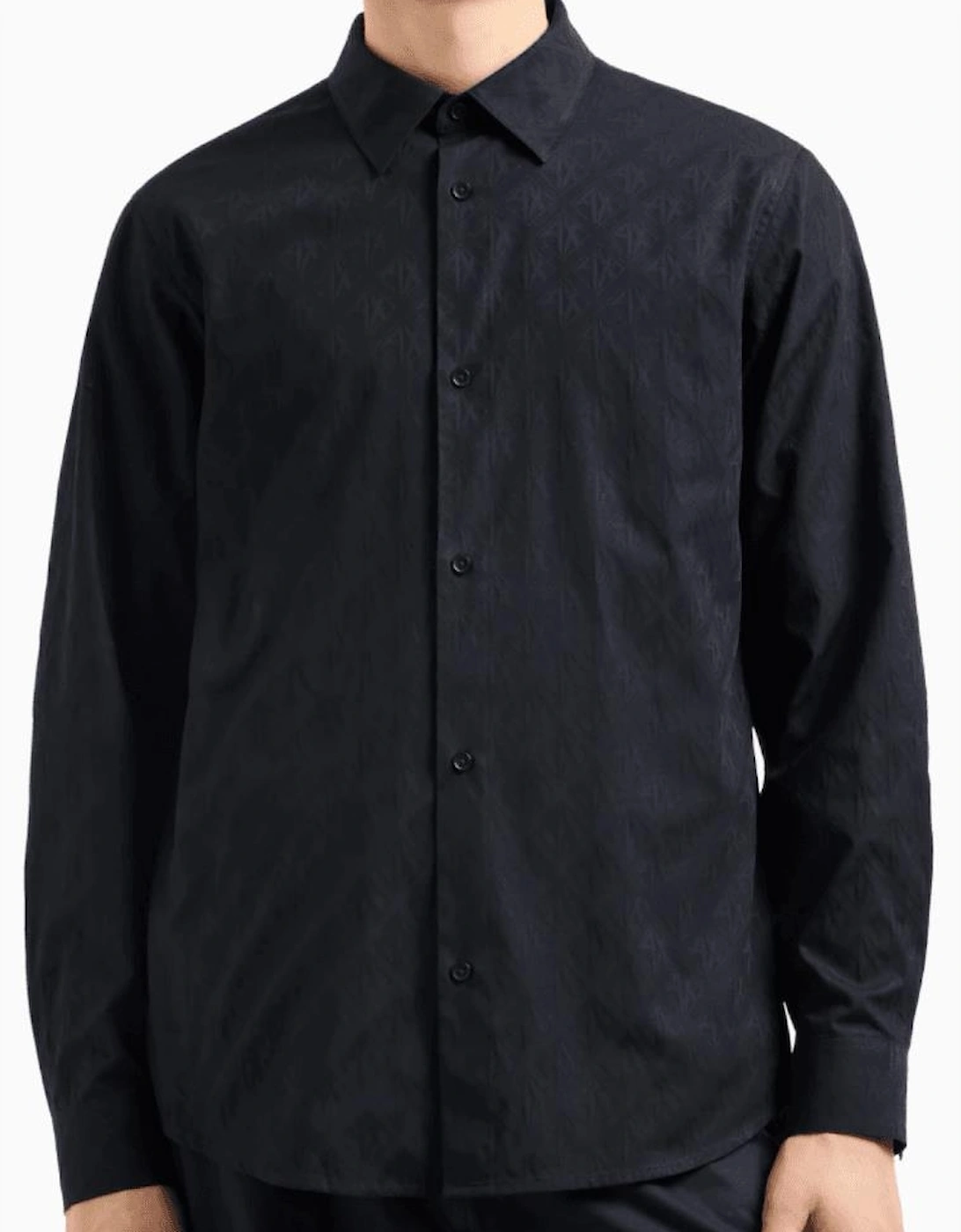 Monogram Logo Deep Navy Shirt
