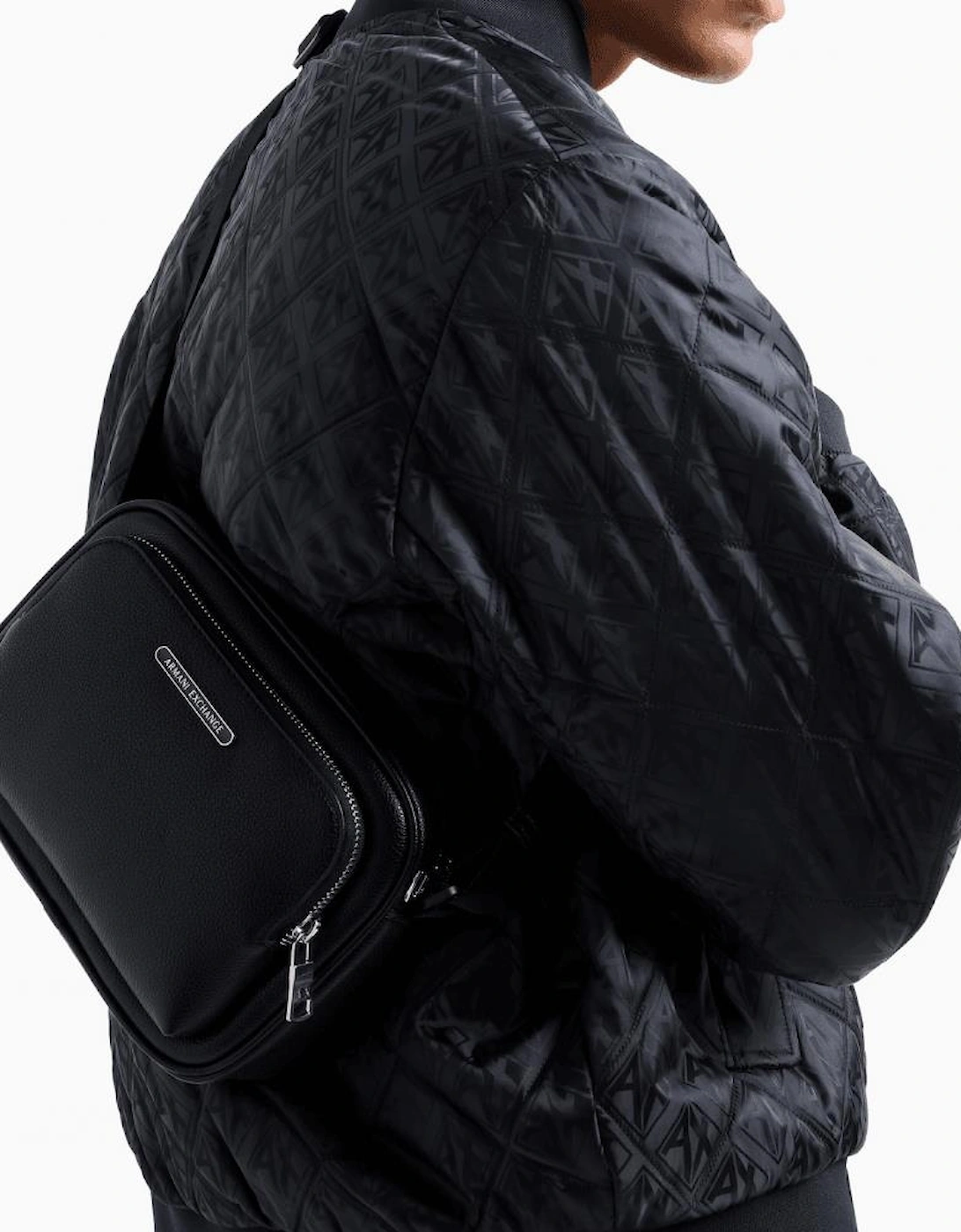Metal Logo Rectagular Bag
