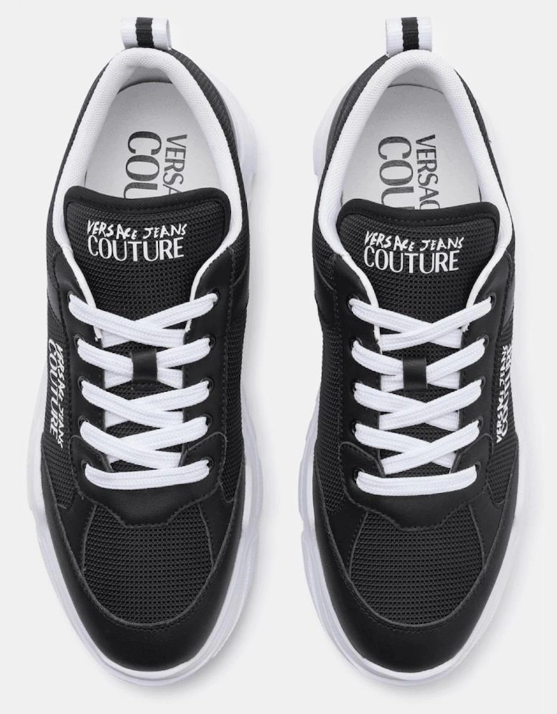 Speedtrack Black/White Sneaker Trainer
