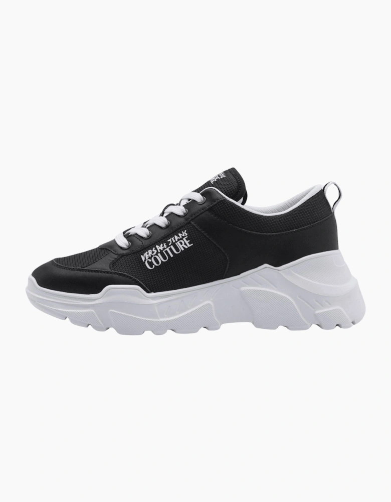 Speedtrack Black/White Sneaker Trainer